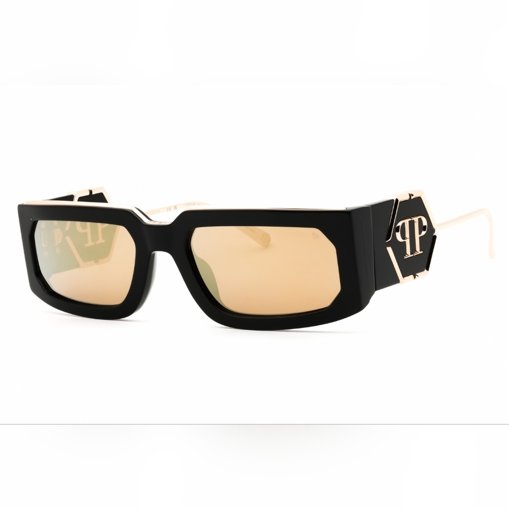 NWT, Philipp Plein SPP119M Unisex Sunglasses, Size 58X21X135